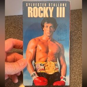 Rocky III (VHS) 1982 Factory Sealed New: Sylvester Stallone: Rocky Franchise